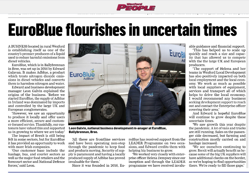 EuroBlue flourishes in uncertain times with support from the